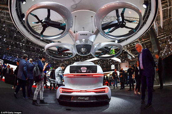 奧迪攜手空客推無人機汽車概念交通工具:可在任何地方起降 奧迪攜手空客推無人機汽車概念交通工具:可在任何地方起降