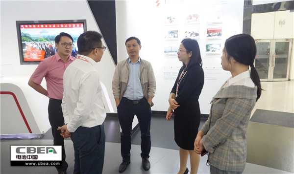 調(diào)研組走進(jìn)惠州億緯鋰能股份有限公司