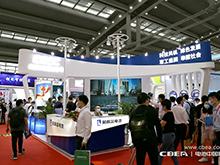 圖為CIBF2021風(fēng)帆蓄電池展位