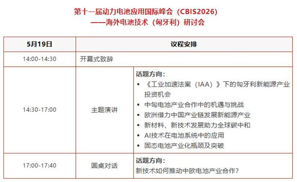 席位有限！速來(lái)鎖定2026年海外商務(wù)考察（匈牙利站）活動(dòng)名額