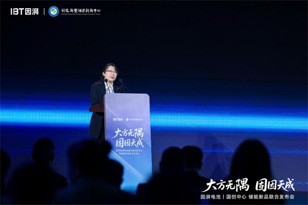 因湃電池行業首發 587Ah 固液混合儲能大電芯